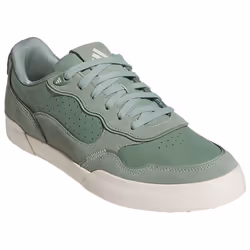 adidas Golf Mens 2025 RETROCROSS 25 Leather Perforated Spikeless Golf Shoes - UK 12, Green/Off White/Gum