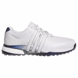 adidas Golf Mens 2025 TOUR360 25 Waterproof Dynamic Torsion Spikeless Golf Shoes - UK 9, Dashgrey/Collegiate Navy