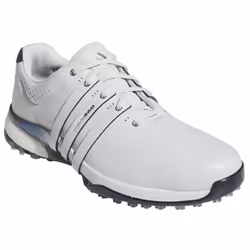 adidas Golf Mens 2025 TOUR360 25 Waterproof Dynamic Torsion Spikeless Golf Shoes - UK 7, Dashgrey/Collegiate Navy