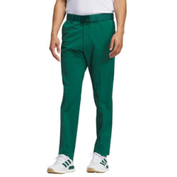 adidas Golf Mens 2024 Fall Weight Durable Water Repellent Fleece Lined Trousers - 32/32, Collegiate Green