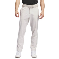 adidas Golf Mens 2024 Fall Weight Durable Water Repellent Fleece Lined Trousers - 34/32, Aluminium