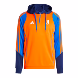 2024-2025 Juventus Travel Hoody (Orange) - XL