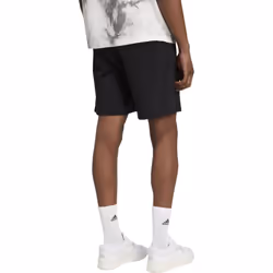 Adidas Essential Mens French Terry Shorts Summer Sportswear - Black, S