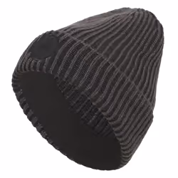 adidas Golf Womens 2024 Knit COLD.RDY Lined Classic Pom Pom Beanie Hat - One Size, Black