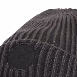 adidas Golf Womens 2024 Knit COLD.RDY Lined Classic Pom Pom Beanie Hat - One Size, Black