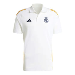 2024-2025 Real Madrid Polo Shirt (White) - 3XL