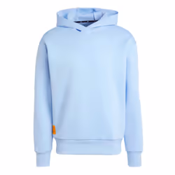 2024-2025 Real Madrid Seasonal Double Knit Hoody (Glow Blue) - S