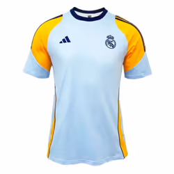 2024-2025 Real Madrid Training Tee (Glow Blue) - 3XL