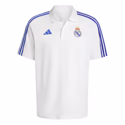 2024-2025 Real Madrid DNA Polo Shirt (White) - 3XL
