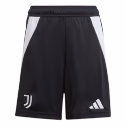 2024-2025 Juventus Home Shorts (Black) - Kids - LB