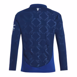2024-2025 Man Utd Long Sleeve Away Shirt (Kids) - LB