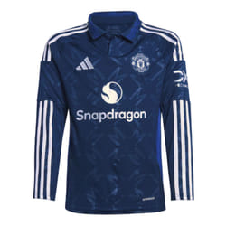 2024-2025 Man Utd Long Sleeve Away Shirt (Kids) - MB
