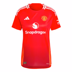 2024-2025 Man Utd Authentic Home Shirt (Womens) - L