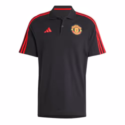 2024-2025 Man Utd DNA Polo Shirt (Black) - L