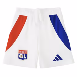 2024-2025 Olympique Lyon Home Shorts (White) - Kids - XXL