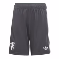 2024-2025 Man Utd Third Shorts (Carbon) - Kids - LB