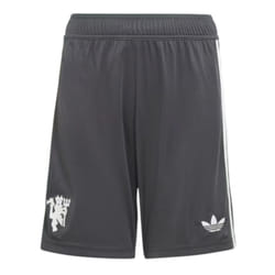 2024-2025 Man Utd Third Shorts (Carbon) - Kids - LB