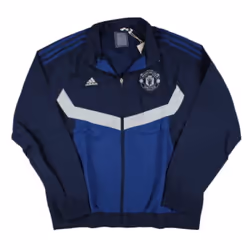 2024-2025 Man Utd SZN Track Top (Night Indigo) - L