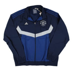 2024-2025 Man Utd SZN Track Top (Night Indigo) - M
