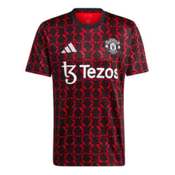 2024-2025 Man Utd Pre-Match Shirt (Black) - L