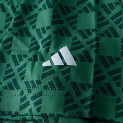 adidas Golf Mens 2024 U365T HEAT.RDY UPF 50+ Jacquard 3 Button Polo Shirt - XL, Collegiate Green