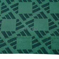 adidas Golf Mens 2024 U365T HEAT.RDY UPF 50+ Jacquard 3 Button Polo Shirt - M, Collegiate Green
