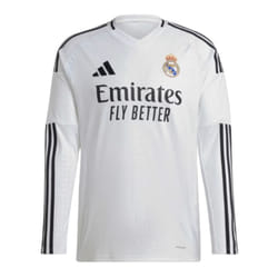 2024-2025 Real Madrid Long Sleeve Home Shirt - 3XL