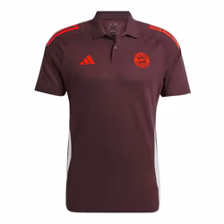 2024-2025 Bayern Munich Polo Shirt (Shadow Maroon) - 3XL