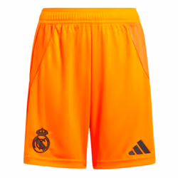 2024-2025 Real Madrid Away Shorts (Orange) - Kids - XXL