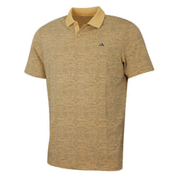 adidas Golf Mens 2024 Go To Printed Recycled Breathable AeroReady Polo Shirt - L, Oat