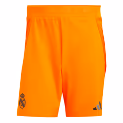 2024-2025 Real Madrid Authentic Away Shorts (Orange) - M