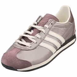 adidas Country Og Womens Fashion Trainers in Purple White - 4