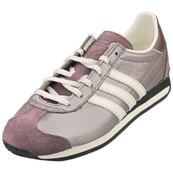 adidas Country Og Womens Fashion Trainers in Purple White - 4
