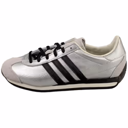 adidas Country Og Womens Fashion Trainers in Silver Black - 4