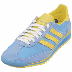 adidas Sl72 Sporty&rich Unisex Fashion Trainers in Blue Yellow - 4.5