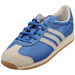 adidas Country Og Womens Fashion Trainers in Blue Off White - 5