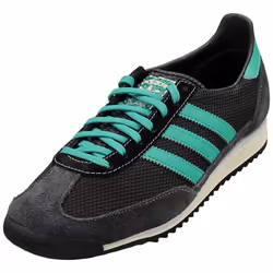 adidas Sl 72 Og Womens Fashion Trainers in Black Green - 6
