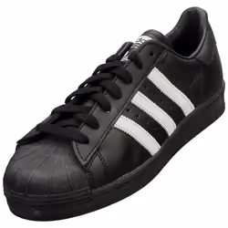 adidas Superstar 82 Mens Classic Trainers in Black White - 8