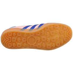 adidas Gazelle Indoor Womens Fashion Trainers in Pink Blue - 4.5