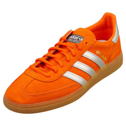 adidas Handball Spezial Mens Fashion Trainers in Orange Silver - 4.5