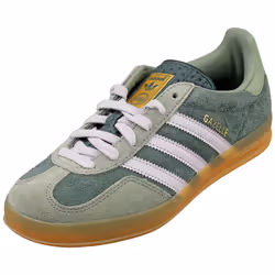 adidas Gazelle Indoor Mens Fashion Trainers in Green - 4