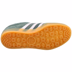 adidas Gazelle Indoor Mens Fashion Trainers in Green - 4
