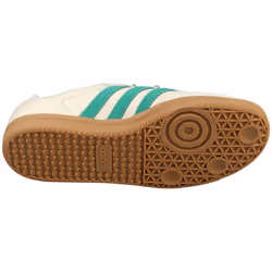 adidas Samba Og Womens Fashion Trainers in Off White Green - 4.5 UK