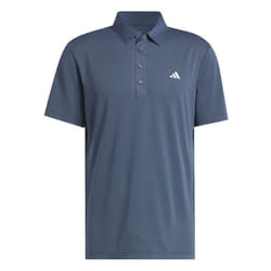 adidas Golf Mens 2025 Tour Textured Print Recycled Left Chest Polo Shirt - L, Collegiate Navy
