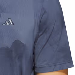 adidas Golf Mens 2025 Ultimate365 Tour Printed Breathable Left Chest Polo Shirt - XL, Collegiate Navy/Ink