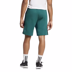 Adidas Essential 3 Stripes Mens French Terry Shorts - Green, XL