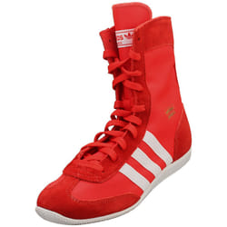 adidas Japan H Womens Boxing Shoes in Red White - 7 UK