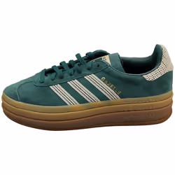 adidas Gazelle Bold Womens Fashion Trainers in Green - 5