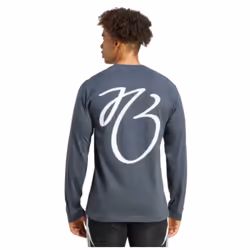 2024-2025 adidas Jude Bellingham Long Sleeve Tee (Grey) - M
