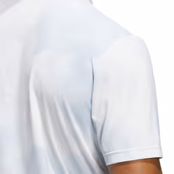 adidas Golf Mens 2025 Ultimate365 Tour Printed Breathable Left Chest Polo Shirt - XL, Wonder Blue/White